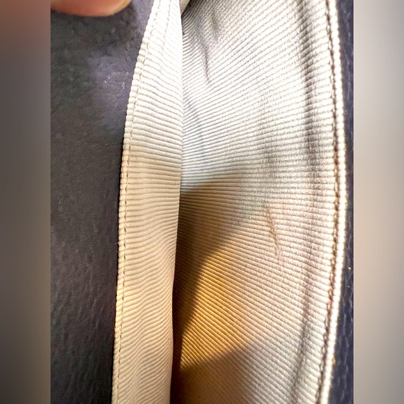 🐶 Radley London Croco-Embossed Charcoal Leather Satchel/Crossbody 🐶 - Picture 10 of 12